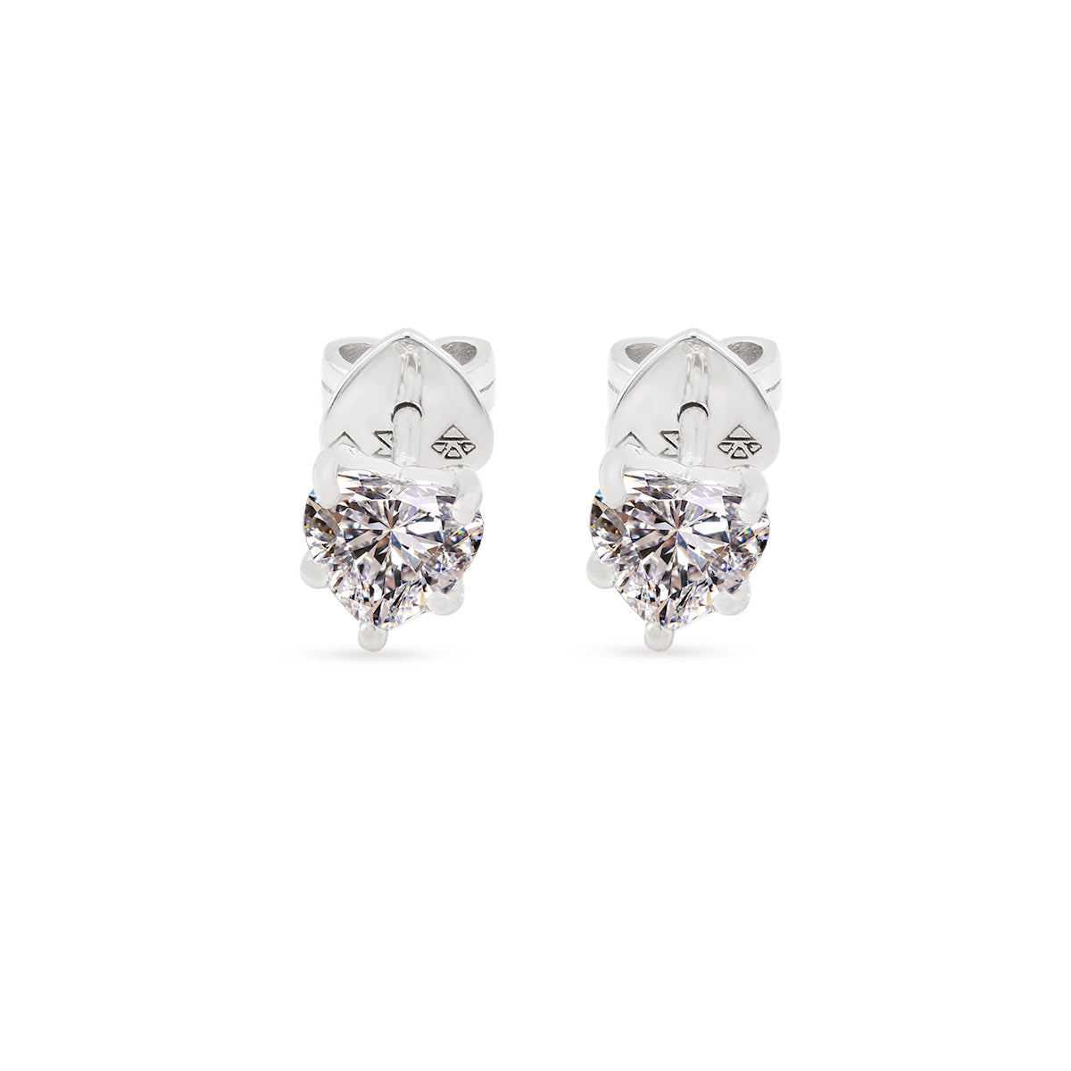 Heart Diamond Earring