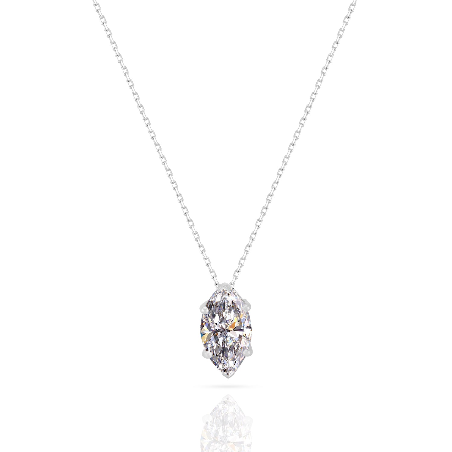 Marquise Diamond Necklace